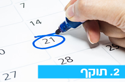חיפוש בריא: חוק מספר 2 - תוקף